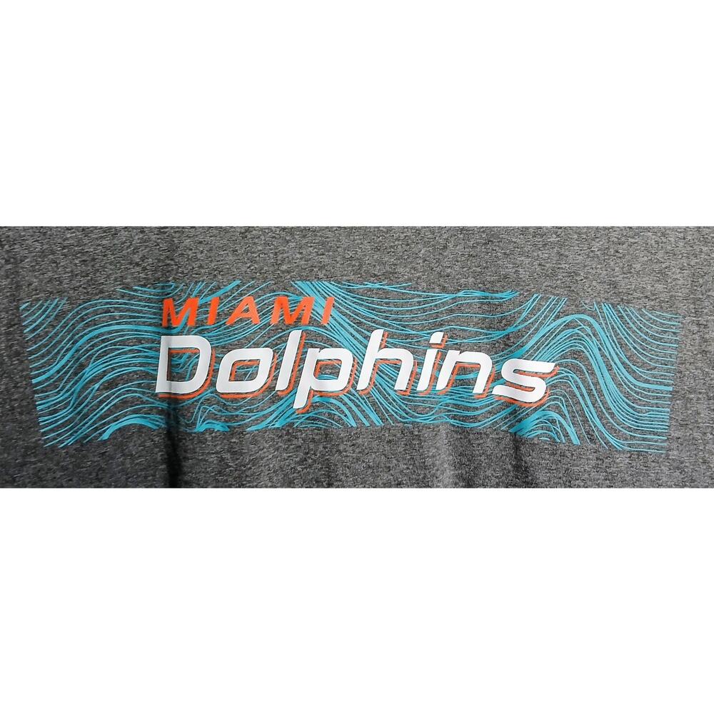 Nike Tee DRI-FIT Miami Dolphins T-Shirt. Men's XL. Gray